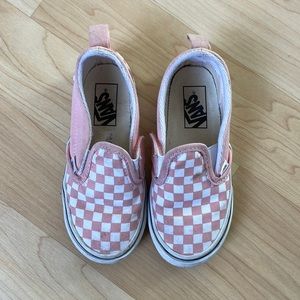 Play condition pink checkered vans